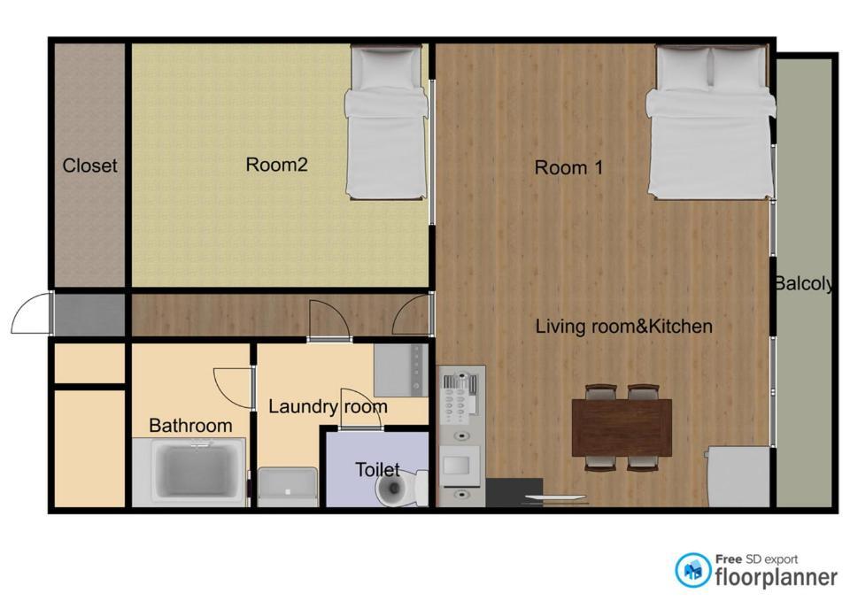 Mori Apartment Dotonbori 2Dk Οσάκα Εξωτερικό φωτογραφία